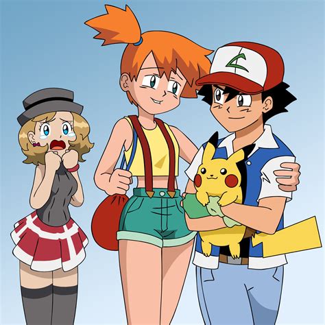 pokemon ash x may|Ash x May .